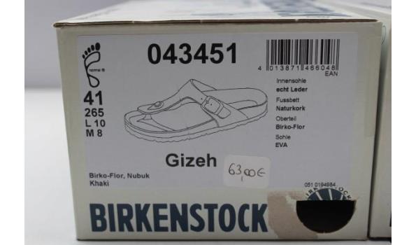 2 paar div sandalen BIRKENSTOCK, m41